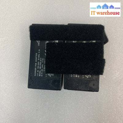 Lot of 2 Ubiquiti Networks Carrier PoE Gigabit Adapter 24VDC 0.5A