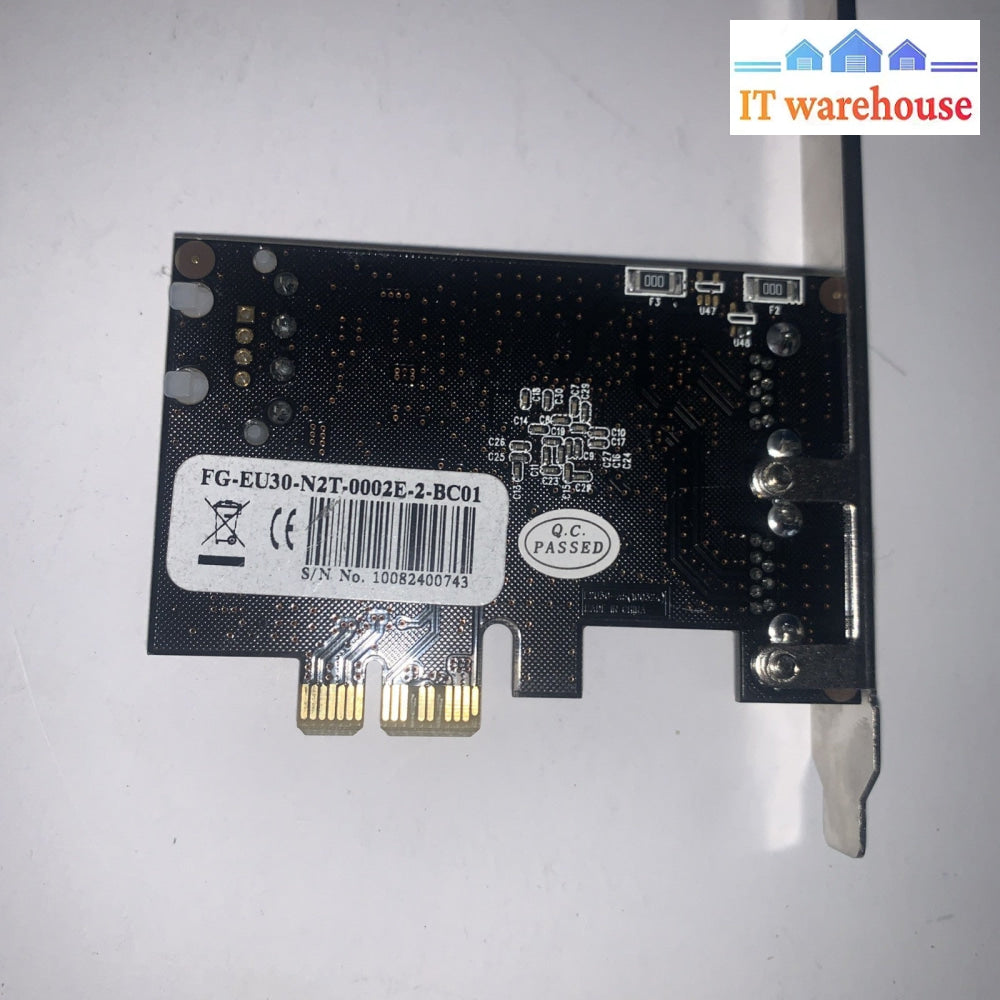 Lot of 2 USB 3.0 PCIE card 2-port