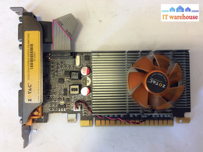 Lot of  2 ZOTAC GT610 SYNERGY EDITION 2GB DDR3 ZT-60601 Video Graphics Card