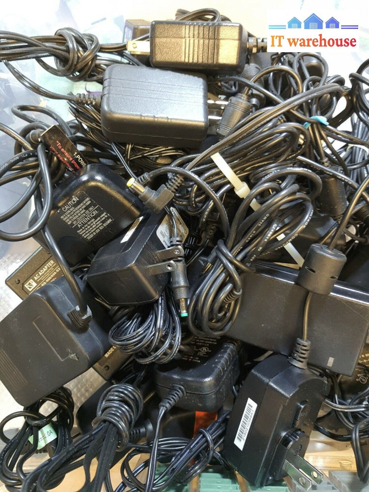 - LOT OF 20 MIXED BRAND/TYPE 5V 0.5~2A AC ADAPTER