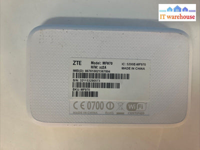 (Lot of 20x) ZTE MF970 4G-LTE Mobile Hotspot Pocket Wi-Fi With USB Charger ~