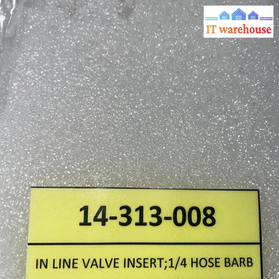 Lot Of 22 Colder Inline Insert Polypropylene Abs Shutoff 1/4” Hose Barb Valved