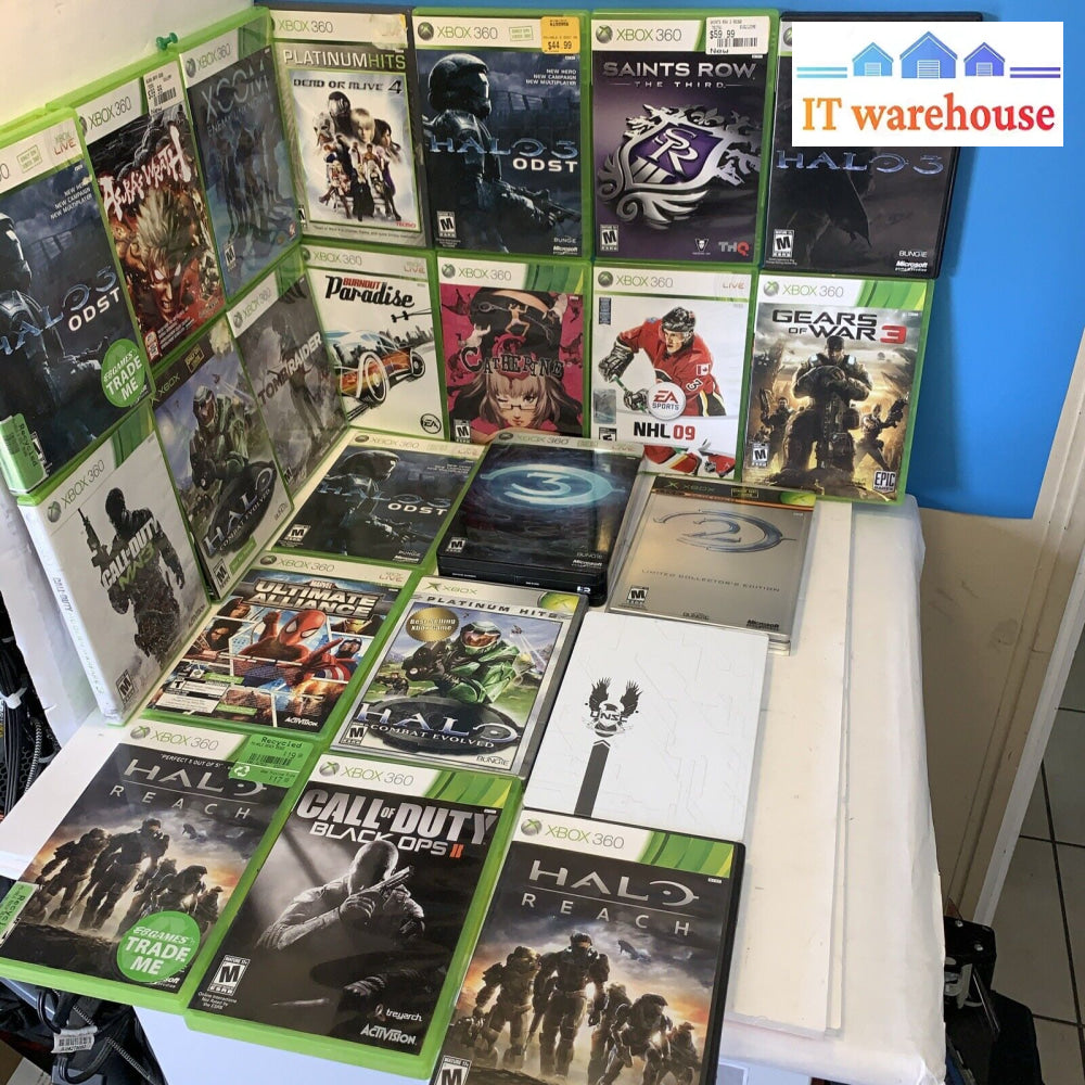 Lot Of 23 Xbox 360 Games