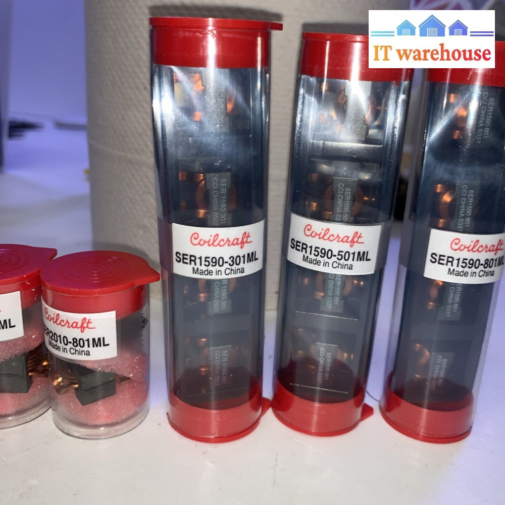 Lot of 24 Coilcraft SER1590/ SER2010/SER2012/SER2014 series Power Inductor