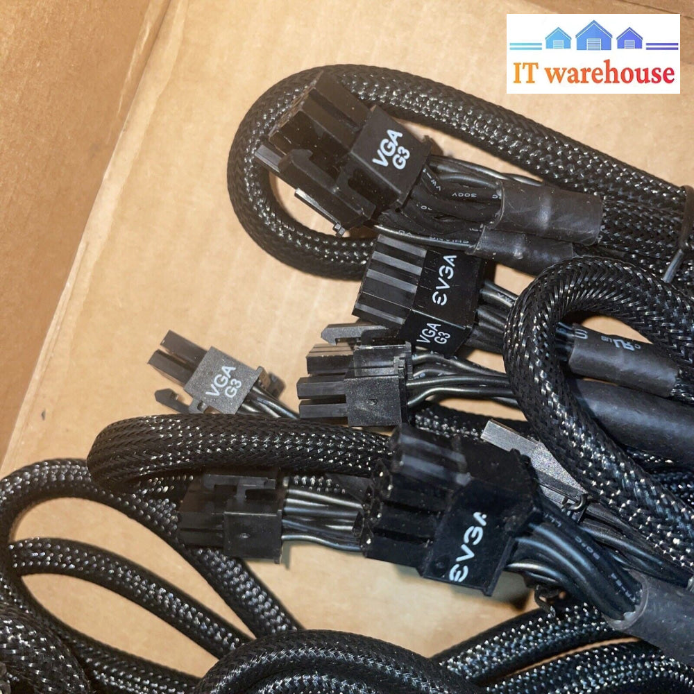 Lot of 25 EVGA G3 power supply PCIE PCI-Express video card cable