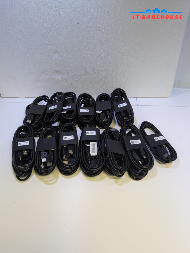 Lot of 25 NEW HP Hi Speed HDMI 6Ft Cables P29323-002 -