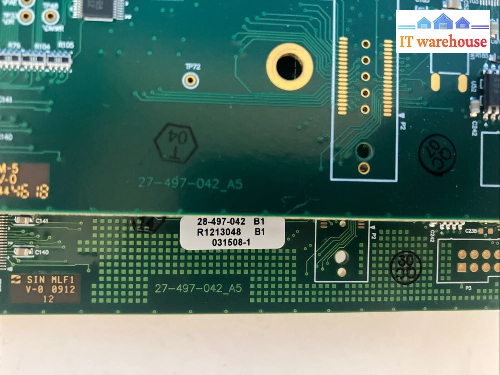 (Lot of 2x) Analog Board 27-497-042 A5 28-497-042 B1 1213048 031508-1 ~