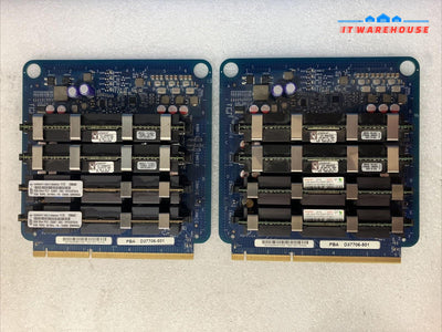 ~ (Lot of 2x) Apple Mac Pro A1186 D37706-501 630-7667 Ram Riser Boards 4GB + 8GB