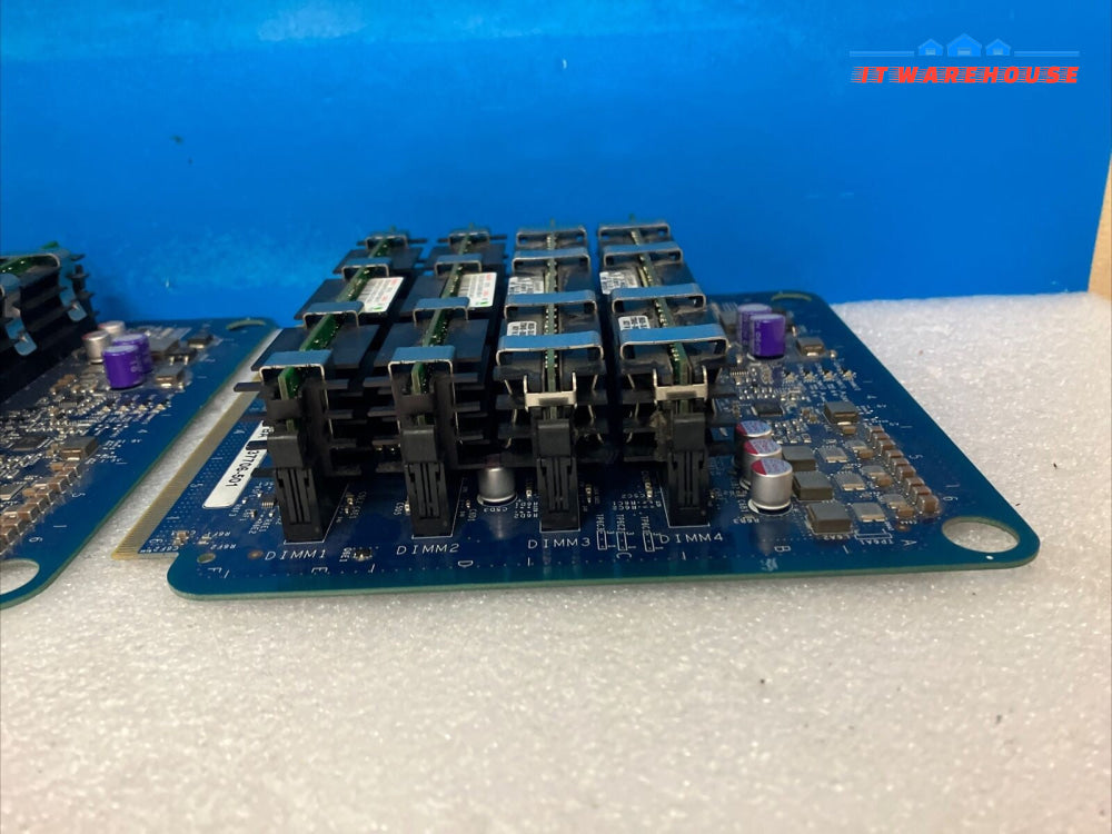 ~ (Lot of 2x) Apple Mac Pro A1186 D37706-501 630-7667 Ram Riser Boards 4GB + 8GB