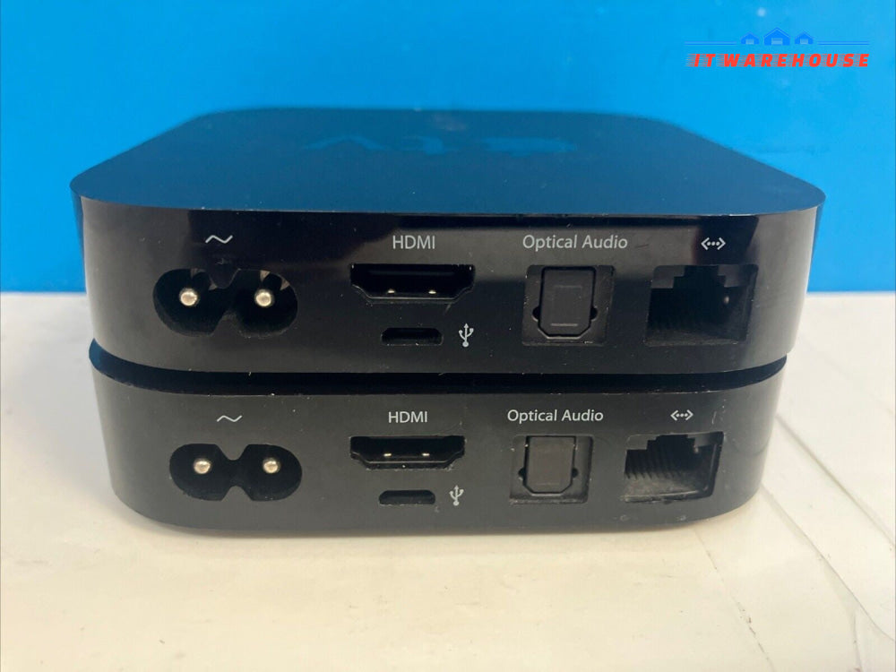 (Lot of 2x) Apple TV Media Streamer Model A1427, No Remote Control ~