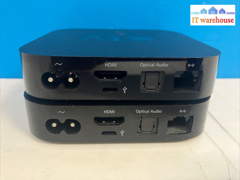 (Lot Of 2X) Apple Tv Media Streamer Model A1427 No Remote Control ~