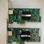 (Lot of 2x) Dell D29084 1-Port PCI-E Server Network LAN Card D33745 PN 0U3867 ~