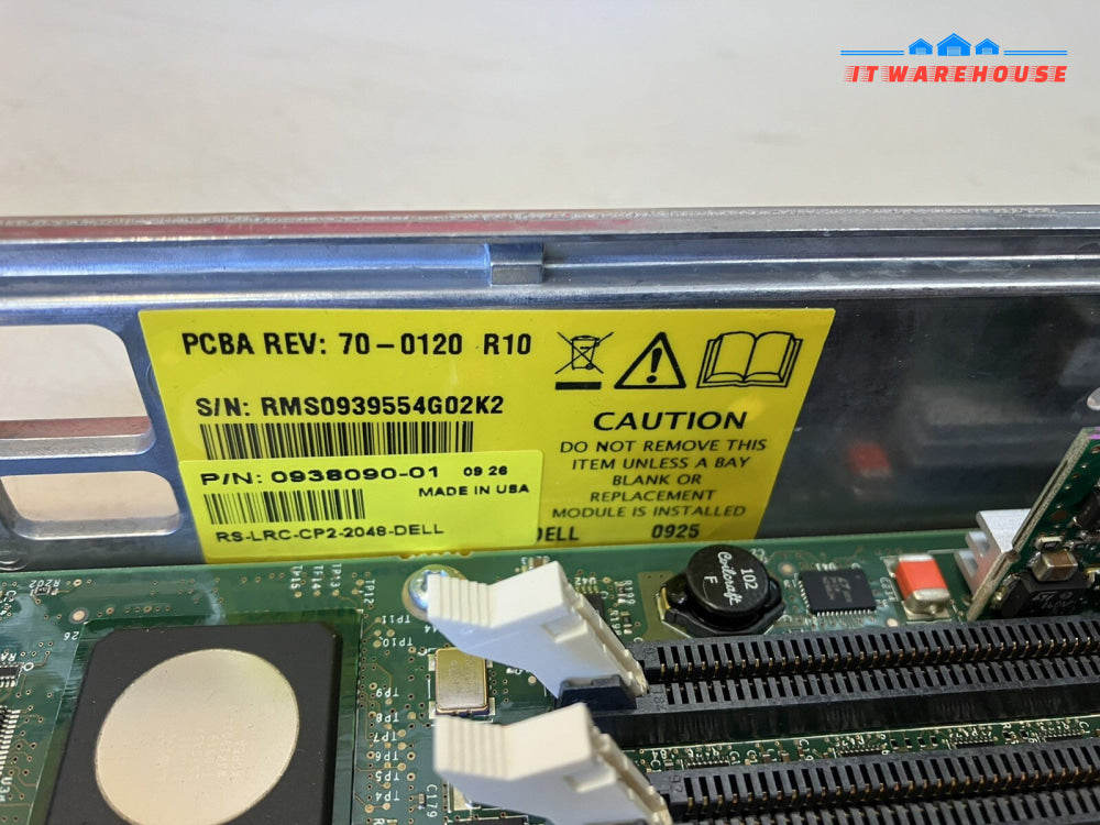 ~ LOT OF 2x Dell EqualLogic Control Module 8, 0938090-01 RS-LRC-CP2-2048-DELL