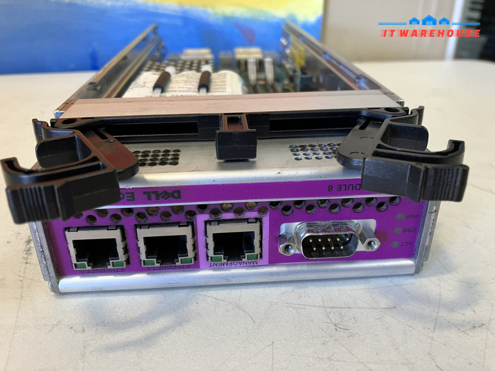 ~ LOT OF 2x Dell EqualLogic Control Module 8, 0938090-01 RS-LRC-CP2-2048-DELL