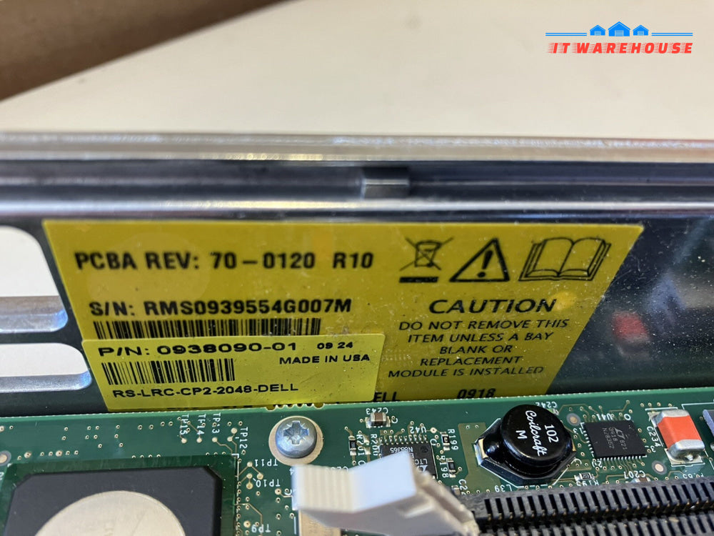~ LOT OF 2x Dell EqualLogic Control Module 8, 0938090-01 RS-LRC-CP2-2048-DELL