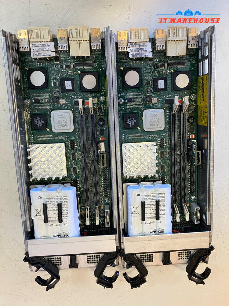 ~ LOT OF 2x Dell EqualLogic Control Module 8, 0938090-01 RS-LRC-CP2-2048-DELL