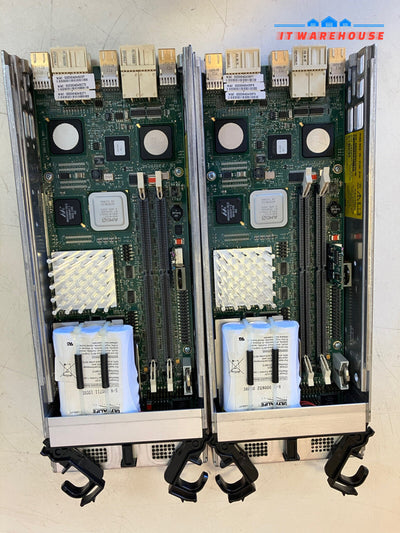 ~ LOT OF 2x Dell EqualLogic Control Module 8, 0938090-01 RS-LRC-CP2-2048-DELL