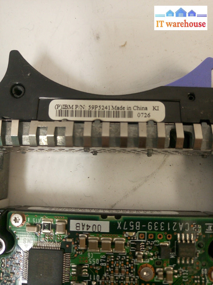 - LOT OF 2X IBM  26K5777,73.4GB,10K RPM, 2.5", SAS, 26K5779  HDD W/TRAY  