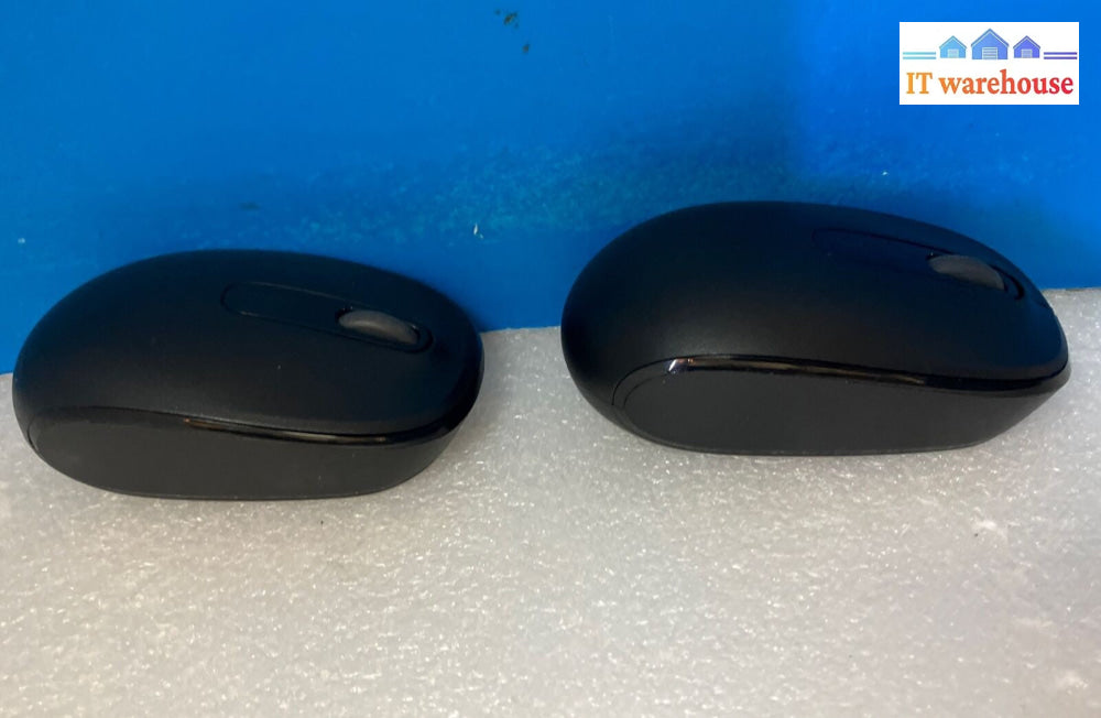 (Lot of 2x) Microsoft 1850 Wireless Mouse X892374-002 (No USB Receiver, As is) ~