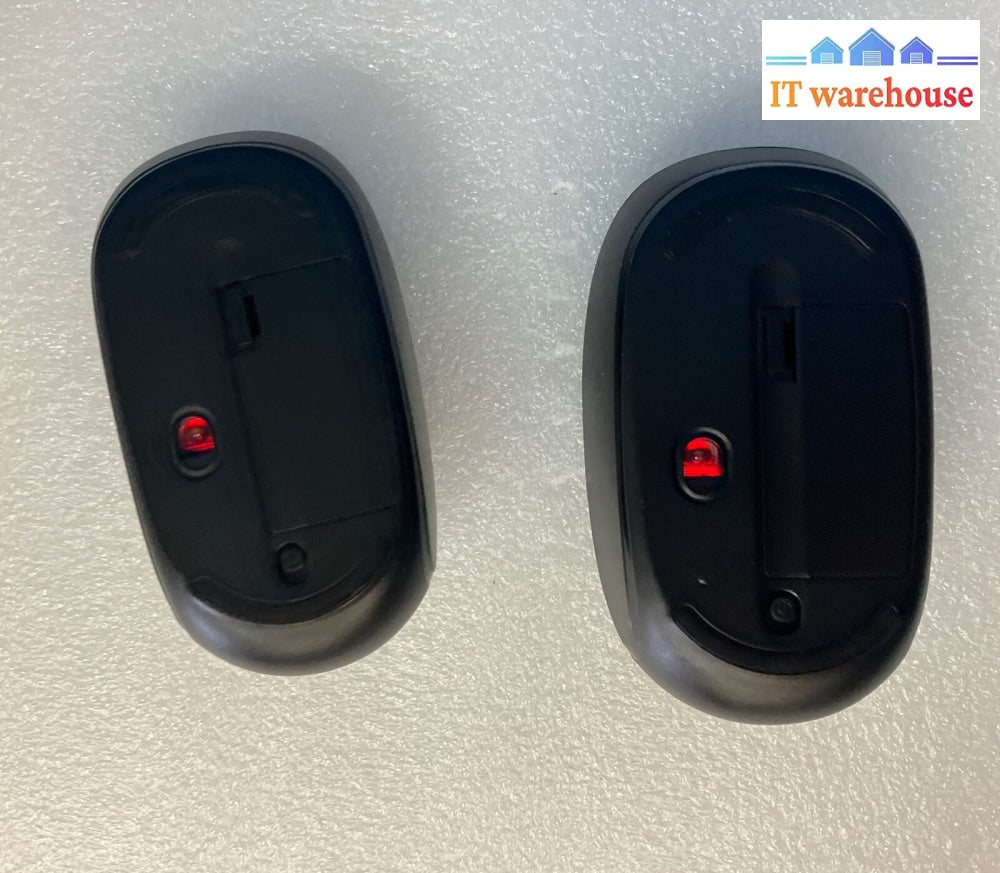 (Lot of 2x) Microsoft 1850 Wireless Mouse X892374-002 (No USB Receiver, As is) ~