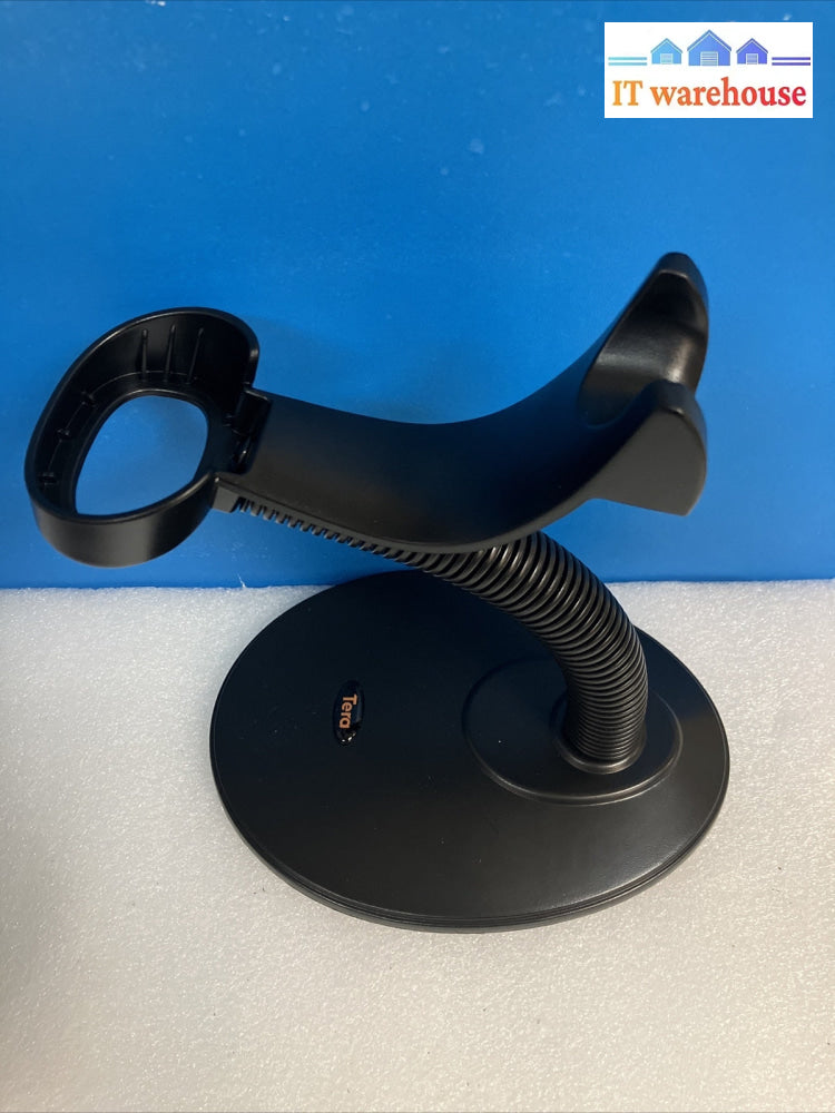 ~Lot of 2x Tera 6900 Corded Barcode Scanner / Reader W/ USB Cord & Stand *Tested