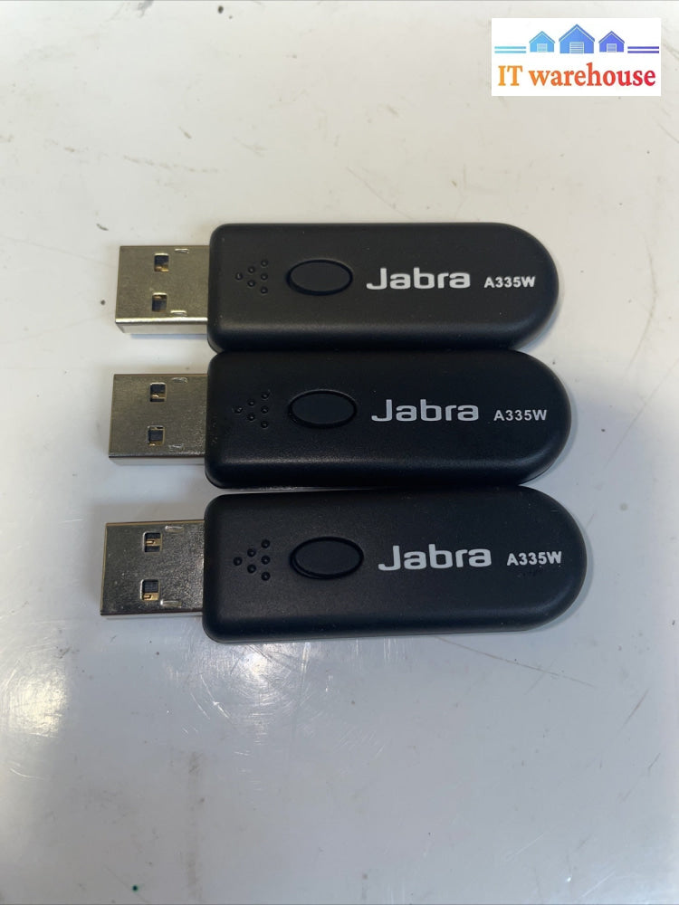 Lot of 3 A335w USB Dongle  for Jabra M5390 Multiuse Bluetooth Wireless Headset