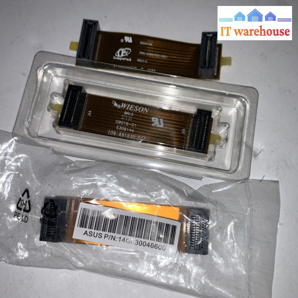 Lot of 3 ATI 6110024000G NVidia 146-00780-0000F SLI Bridge Connector & other