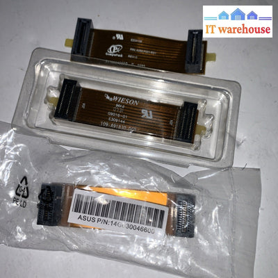 Lot of 3 ATI 6110024000G NVidia 146-00780-0000F SLI Bridge Connector & other