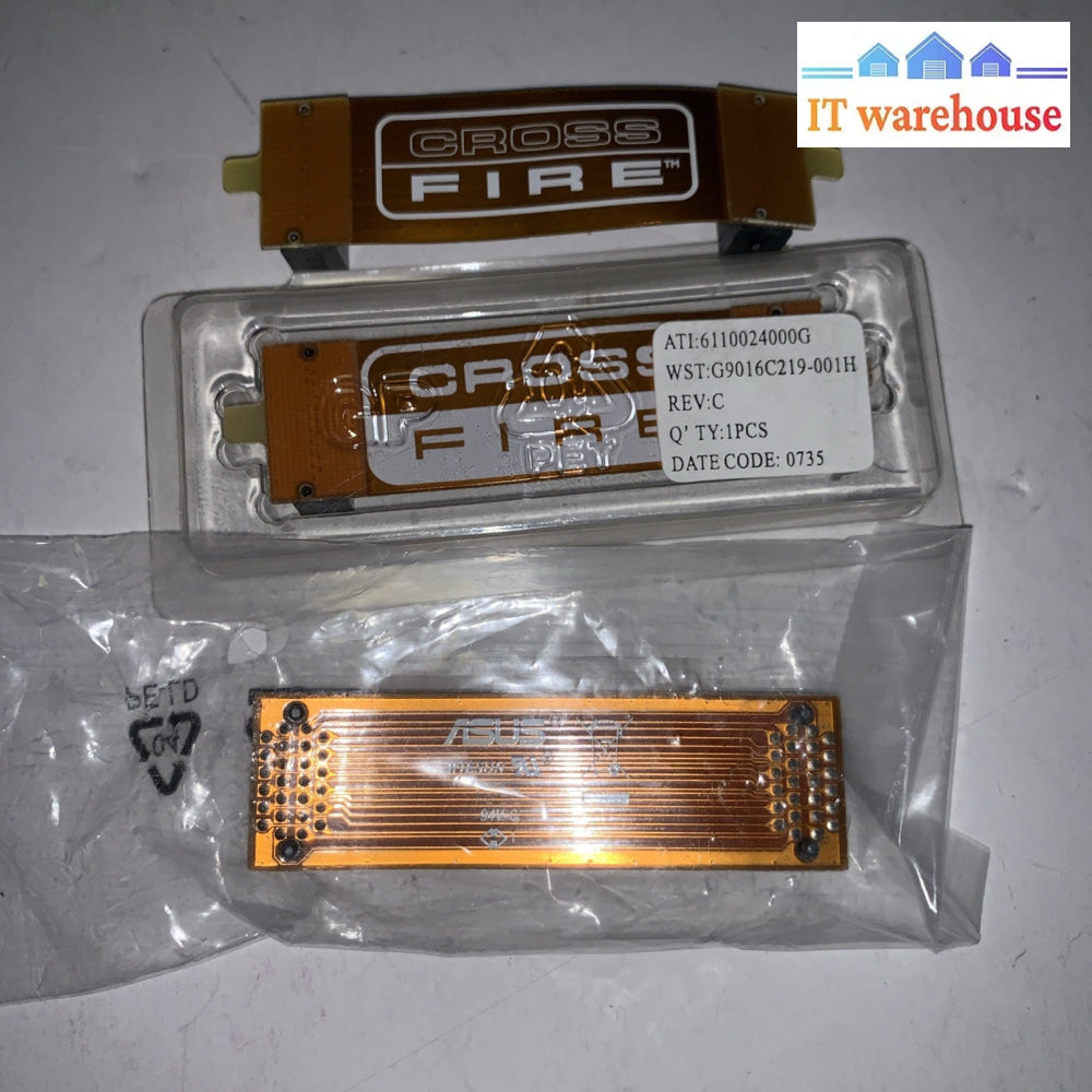 Lot of 3 ATI 6110024000G NVidia 146-00780-0000F SLI Bridge Connector & other