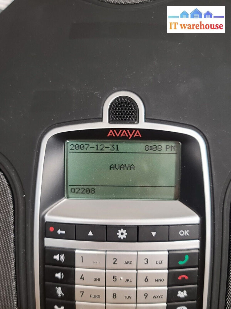 - Lot of 3 Avaya B179 Black SIP POE Conference Phones 700504740 Tested