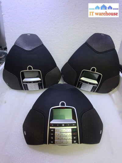 - Lot of 3 Avaya B179 Black SIP POE Conference Phones 700504740 Tested