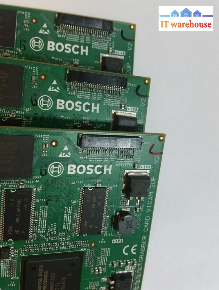 Lot of 3 BOSCH PCI VICAM GRABBER CARD 2UP-V2