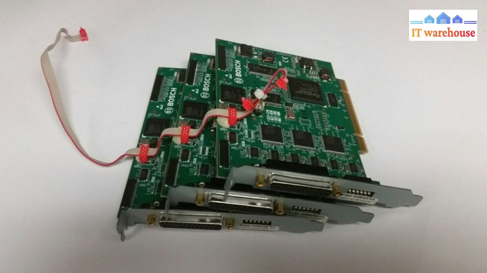 Lot of 3 BOSCH PCI VICAM GRABBER CARD 2UP-V2