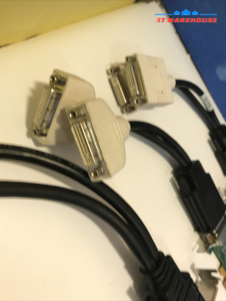 Lot of 3 Dell 1CX3M HFKYC AMD Radeon HD6350 512MB PCI-E x16 w/  DVI Y Splitter