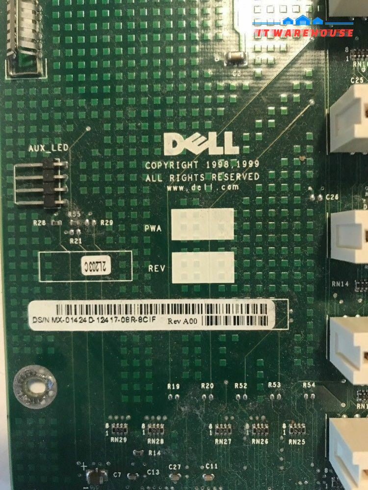  Lot of 3 Dell Optiplex (MX) 1424D 5-Slot PCI Riser Board 0001424D