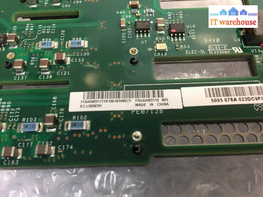 - LOT OF 3 IBM X3650 3.5" HDD BACKPLANE 44W3110