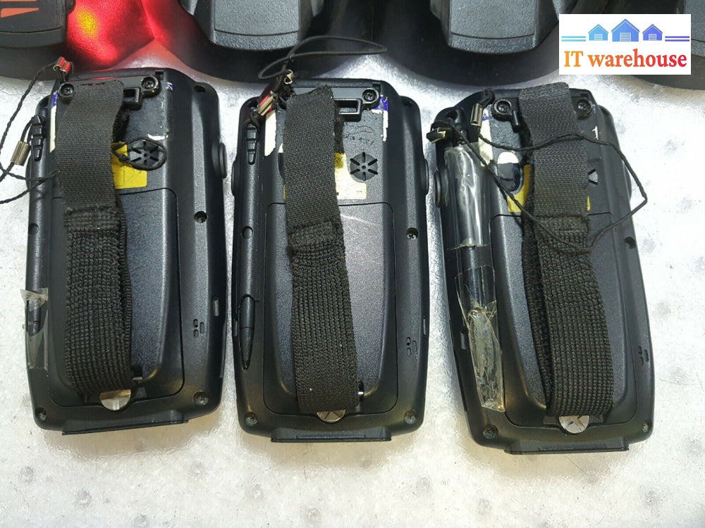 - Lot Of 3 Janam Xm66 Windows Mobile 6.1 Handheld Computers W/ Crd-P4 Charger