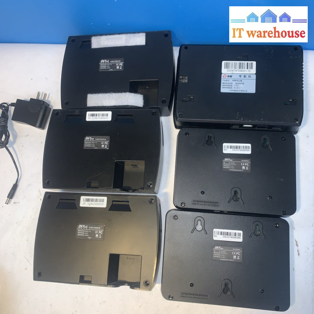 Lot of 3 K28 Fingerprint Time Attendance & others