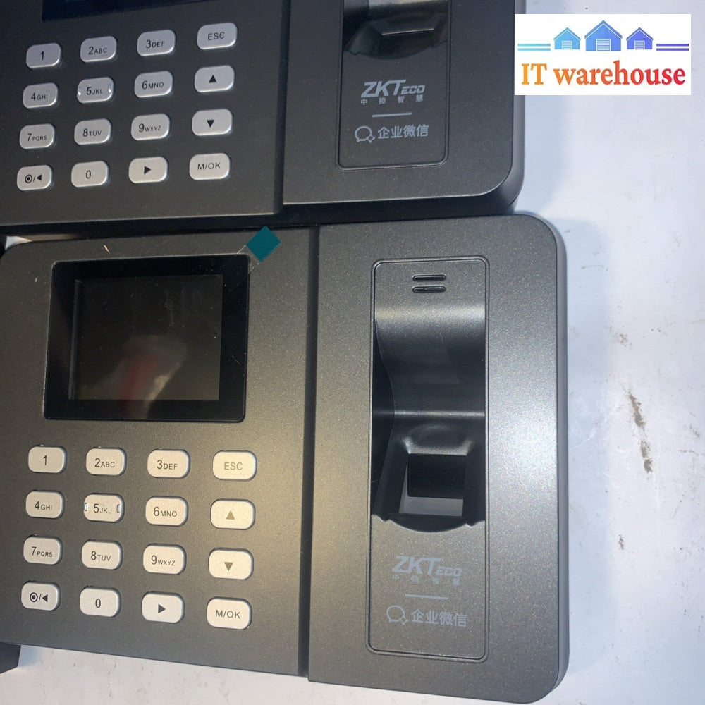 Lot of 3 K28 Fingerprint Time Attendance & others