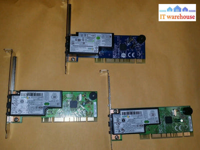 Lot of 3 Lenovo 46R4220 56K Modem V.90 & other