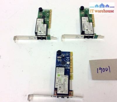 Lot Of 3 Modem Card 56K