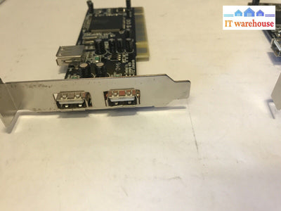 Lot Of 3 Noschip 2 Port Host Controller Pc Board Nm9735 Rev C (2X Usb Card Free)