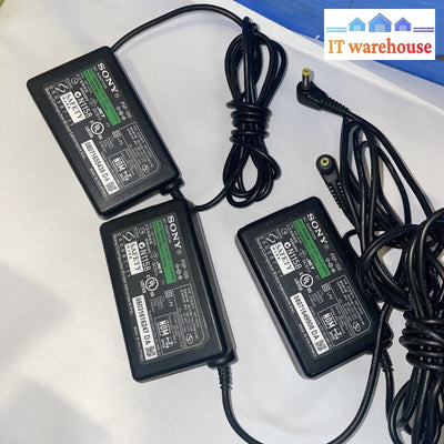 Lot of 3 OEM Sony PSP-100 Charger AC Adapter. sony PSP 1001 2001 3001