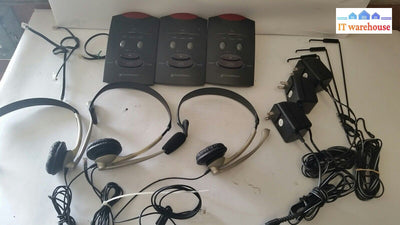 Lot of 3 PLANTRONICS S11 OFFICE TELEPHONE ANSWERING SYSTEM