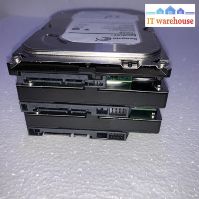 Lot Of 3 Seagate/WD Desktop HDD 1TB SATA 3.5” Hard Drives (2-4 Days Used Only)