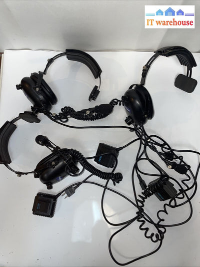 Lot Of 3 Tekk Sm-300 Sm300 Headphones