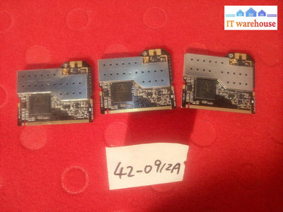 - LOT OF 3 Ubiquiti SuperRange 2 SR2 SR2D  Mini PCI Card. 2.4ghz Wifi 802.11bg