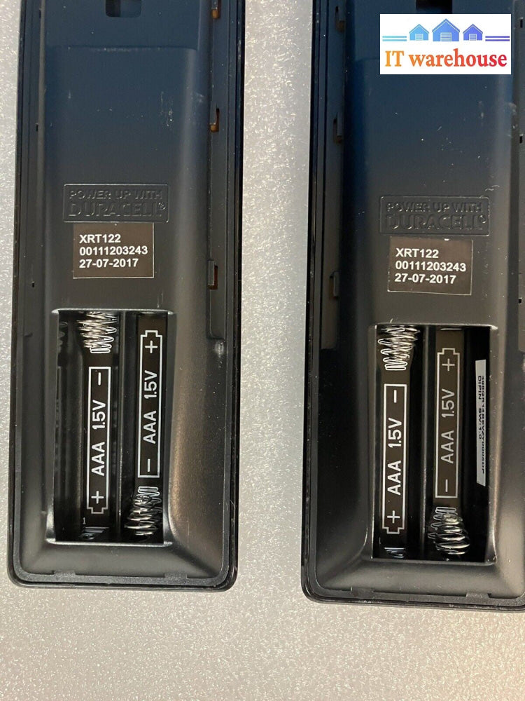 Lot of 3 Vizio ( two XRT122 + one XRT500 ) remote control~