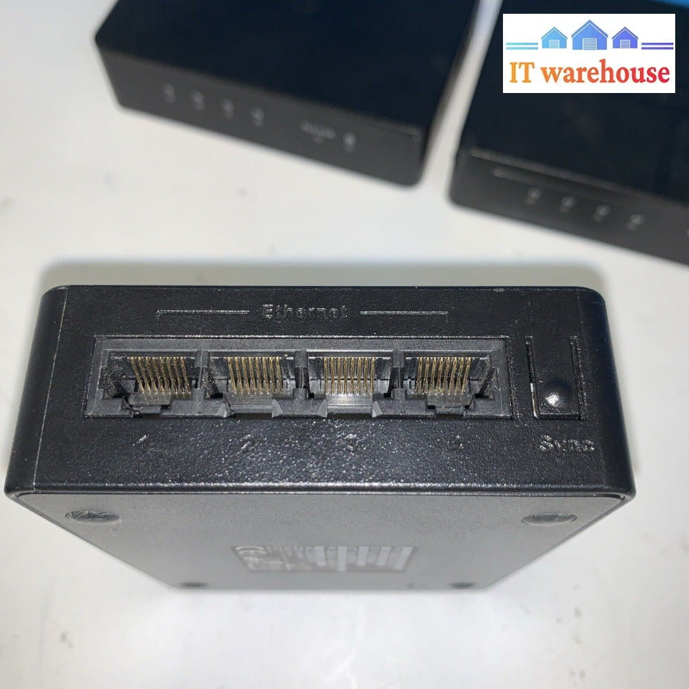 Lot of 3 Western Digital (WD) Livewire 4-port network adapter WDBABY0000NBK-00