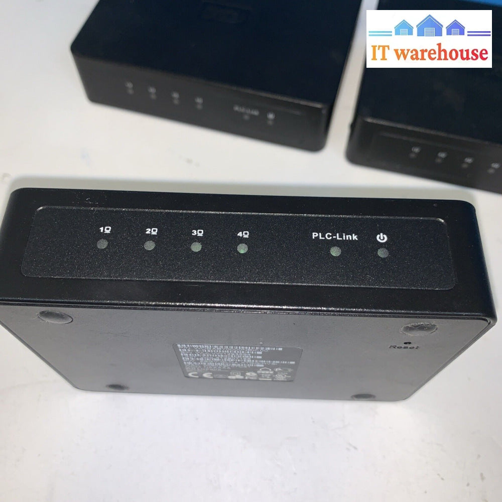 Lot of 3 Western Digital (WD) Livewire 4-port network adapter WDBABY0000NBK-00